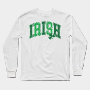 St. Patrick Irish Retro Long Sleeve T-Shirt